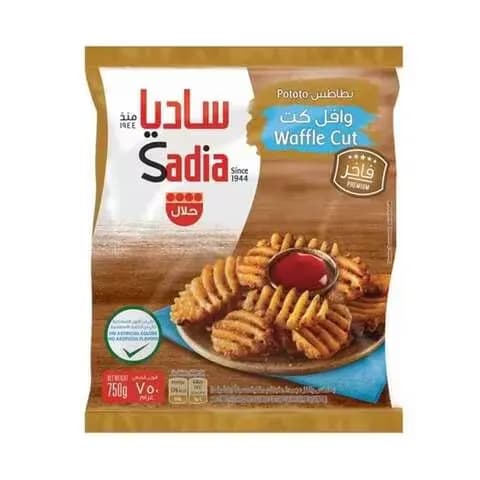 Sadia Waffle Cut Potato Fries 750Gr