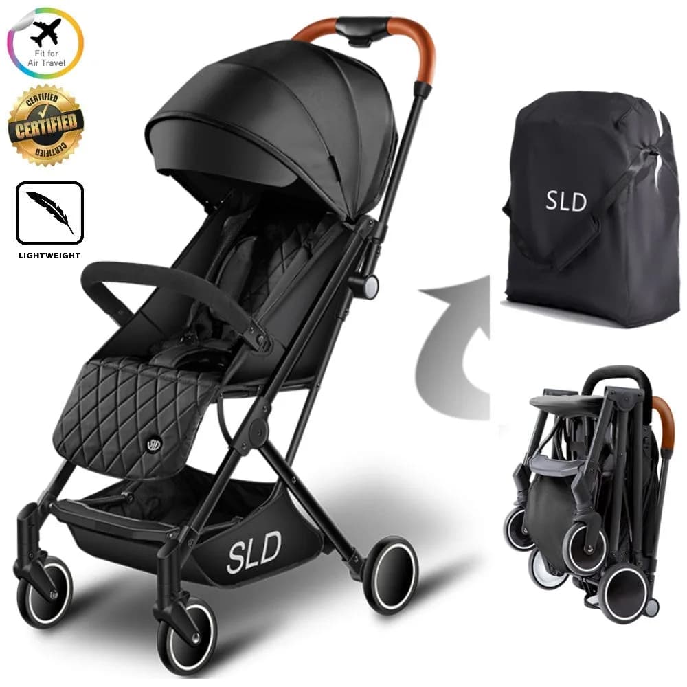 Travel Lite Stroller - Sld By Teknum (Black)