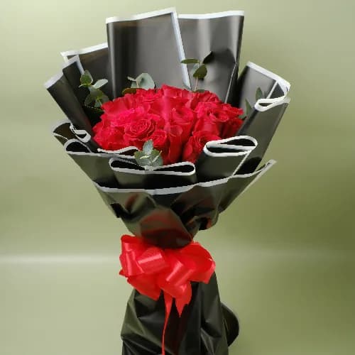 25 Red Rose Bouquet No.2275