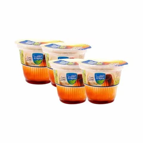 Al Maha Cream Caramel 100G X4