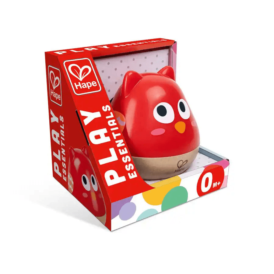 Hape - Owl Musical Wobbler (Red)