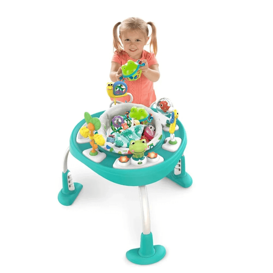 Bounce Bounce Baby 2-In-1 Activity Jumper & Table - Playful Pond