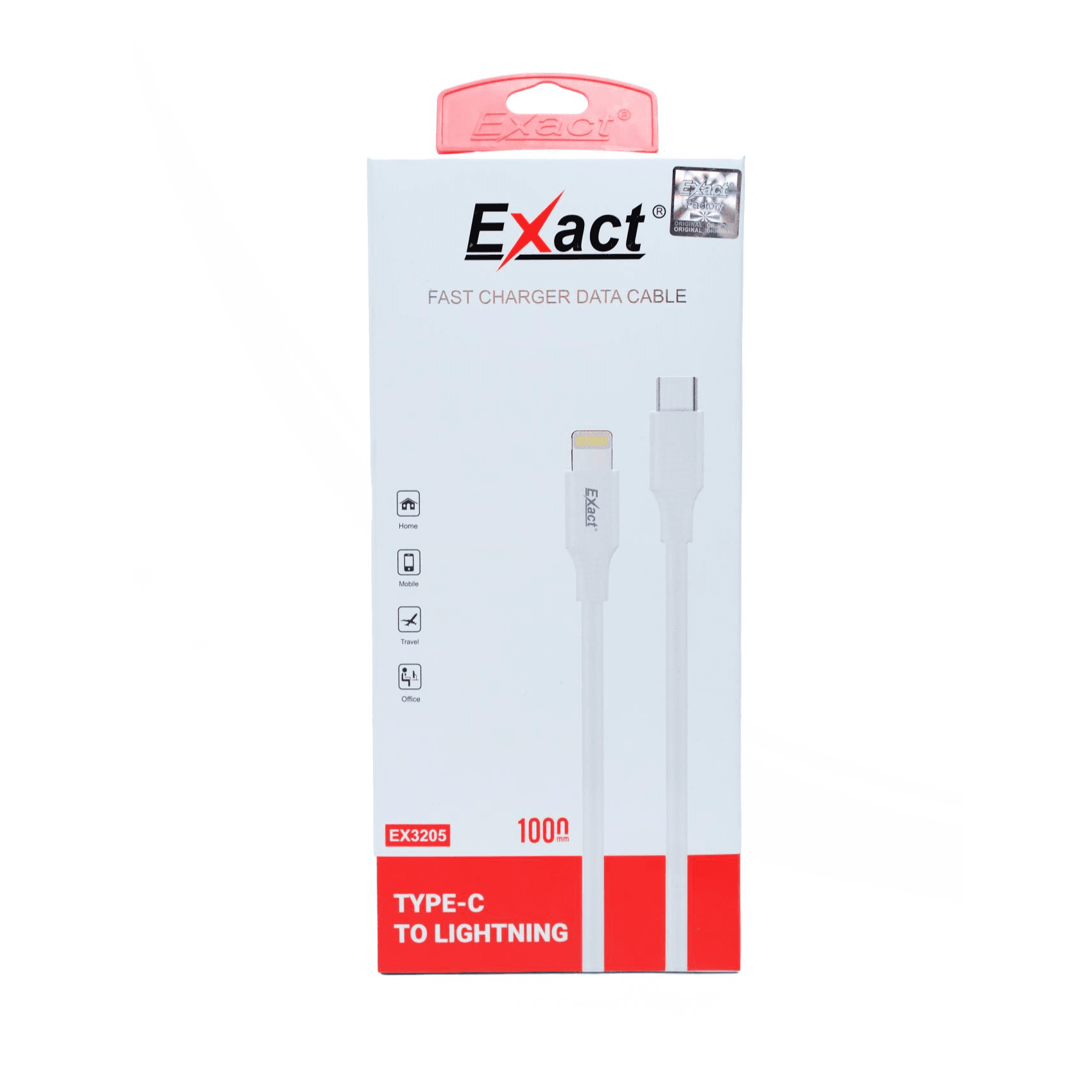 Exact Fast Charge Cable Usb-C To Lightning 1M Ex3205