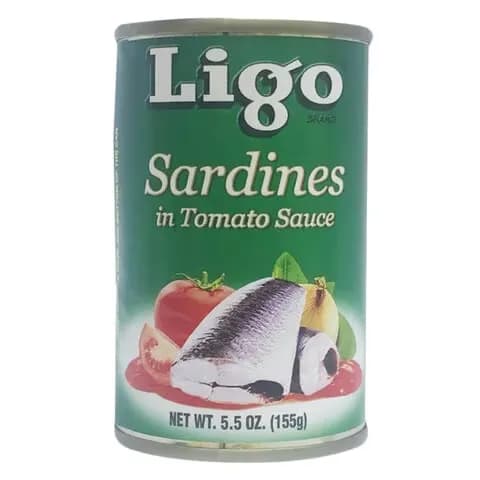 Ligo Sardines In Tomato Sauce 155G