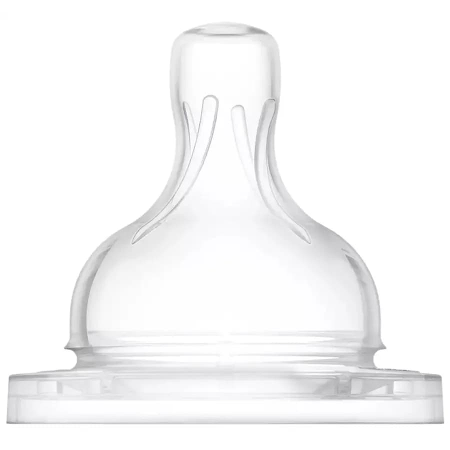 Philips Avent Silicone Teats Airflex 4 Holes 2Pcs - Scf634/27