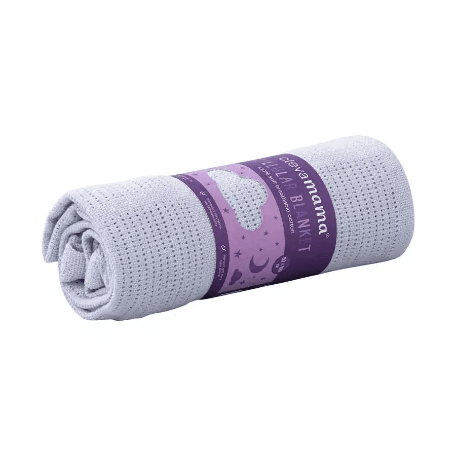 Clevamama Cellular Blanket 80 X 100 Cm (Blue)