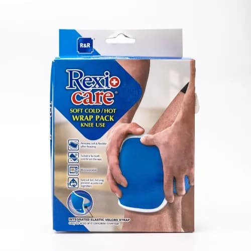 R&R Rexi+Care Soft Cold Hot Pack For Knee