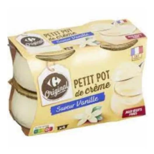 Carrefour Vanilla Cream/ Fresh Eggs 100Gx4'S