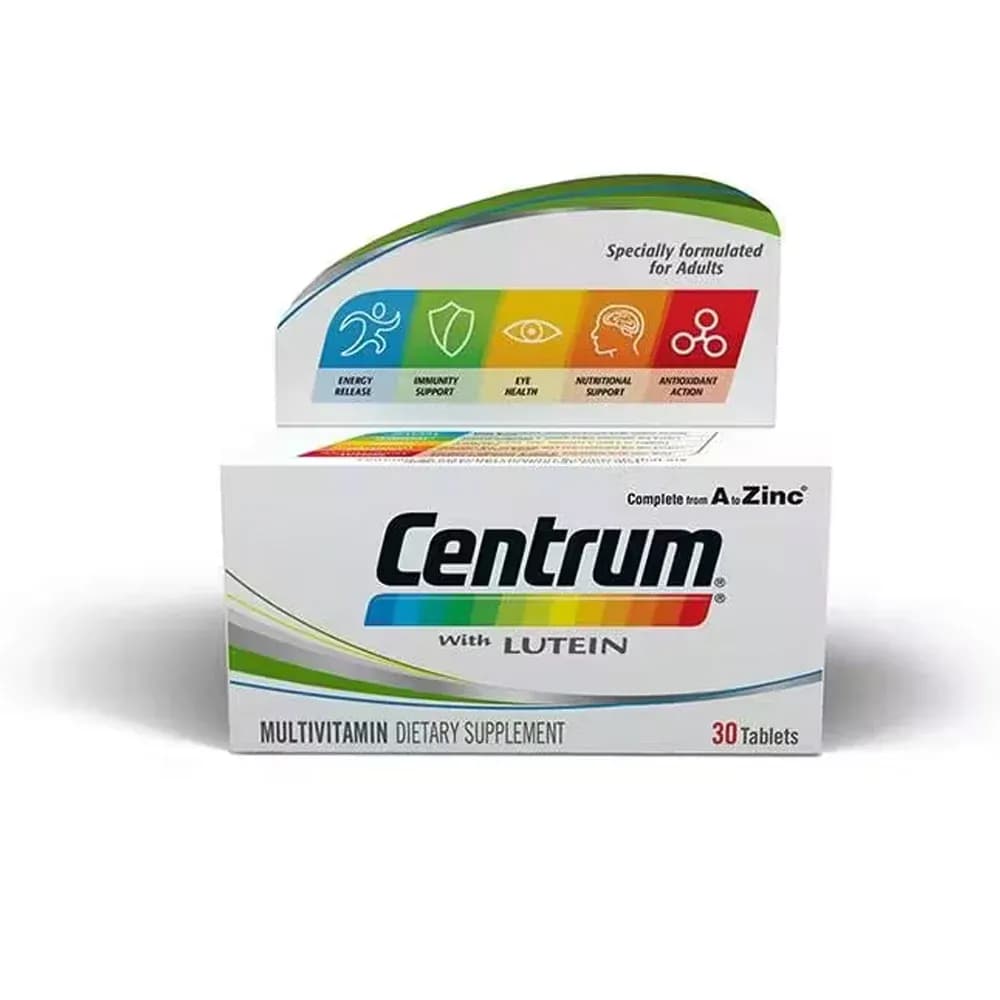 Centrum With Lutein Tab 30'S