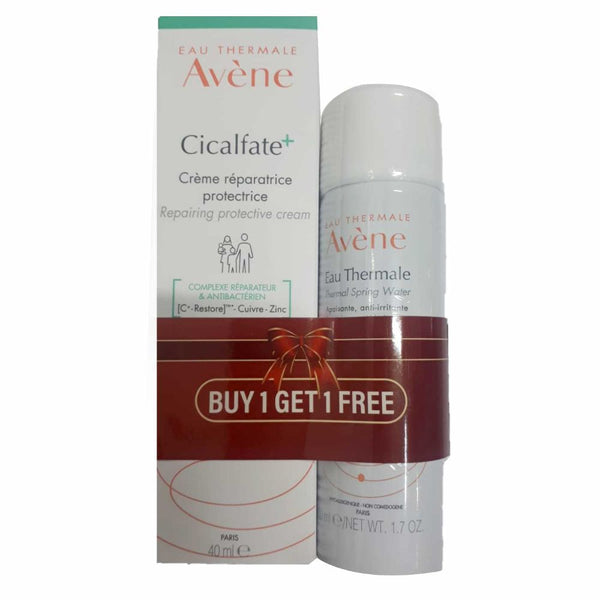 Avene Cicalfate Repairing Protective Cream + Avene Thermal Spray Free