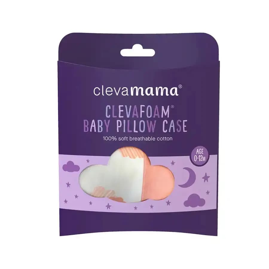 Clevafoam Baby Pillow Case (Coral)