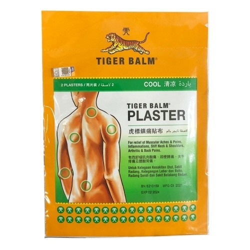 Tiger Balm Plaster Cool Large 2`S