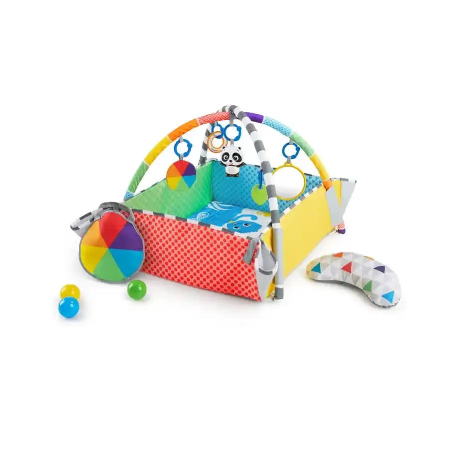 Baby Einstein Patch'S 5-In-1 Color Playspace Activity Gym & Ball Pit