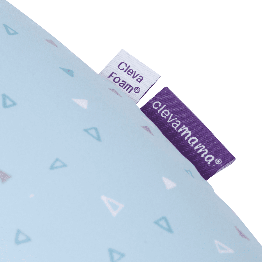 Clevacushion Nursing Pillow & Baby Nest (Blue)