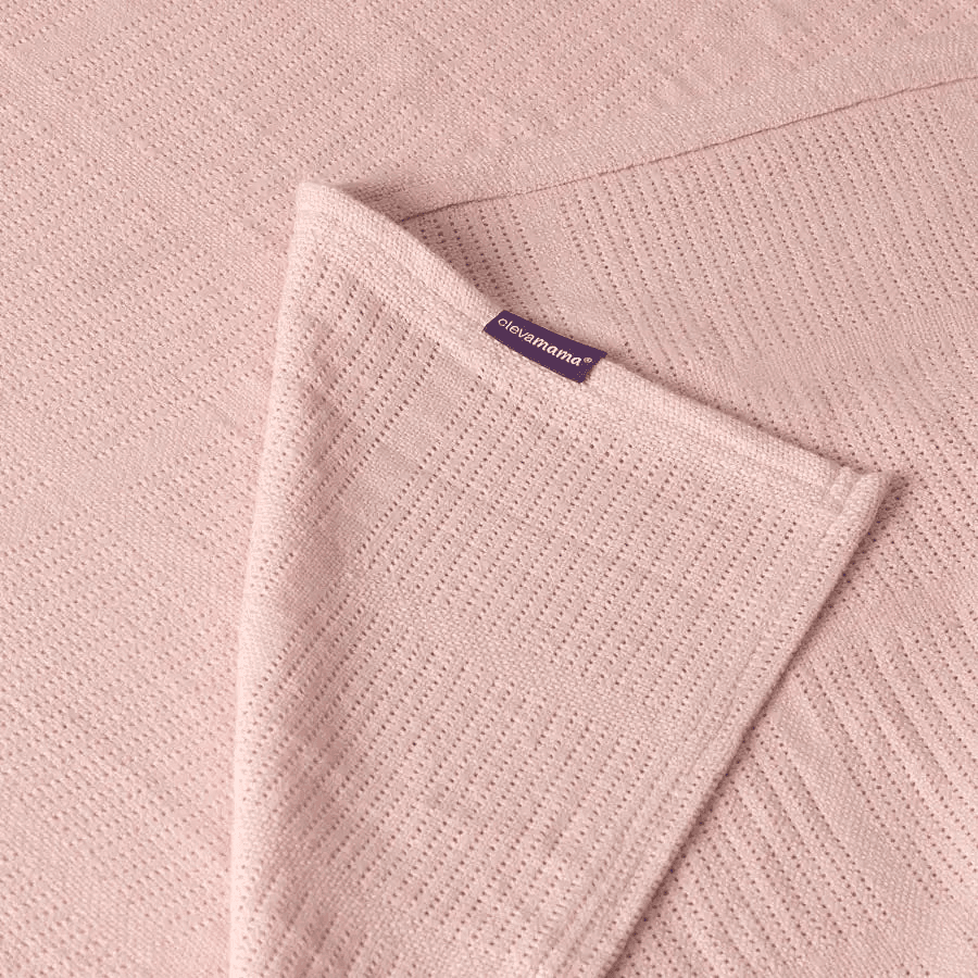 Clevamama Cellular Blanket 80 X 100 Cm (Pink)
