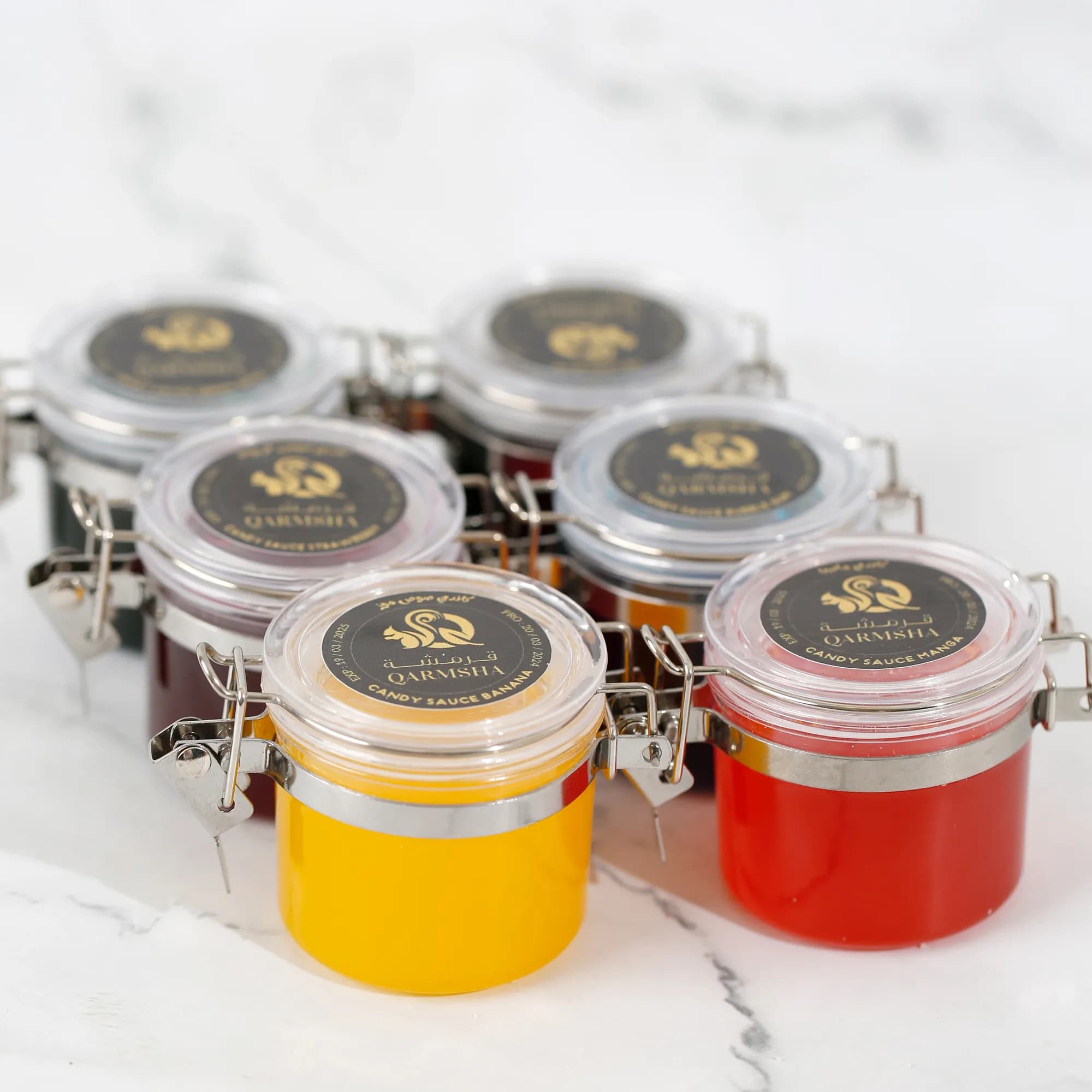 Qarmsha Candy Sauce Mint Flavour Jar