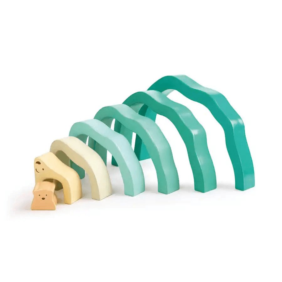 Hape - Arctic Polar Bear Stacking Blocks