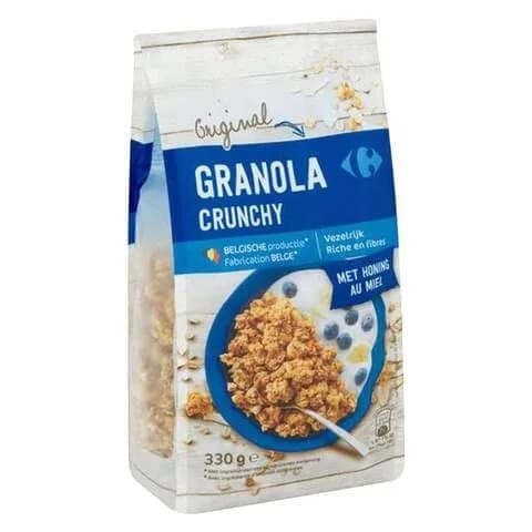 Carrefour Granola Crunchy 330G