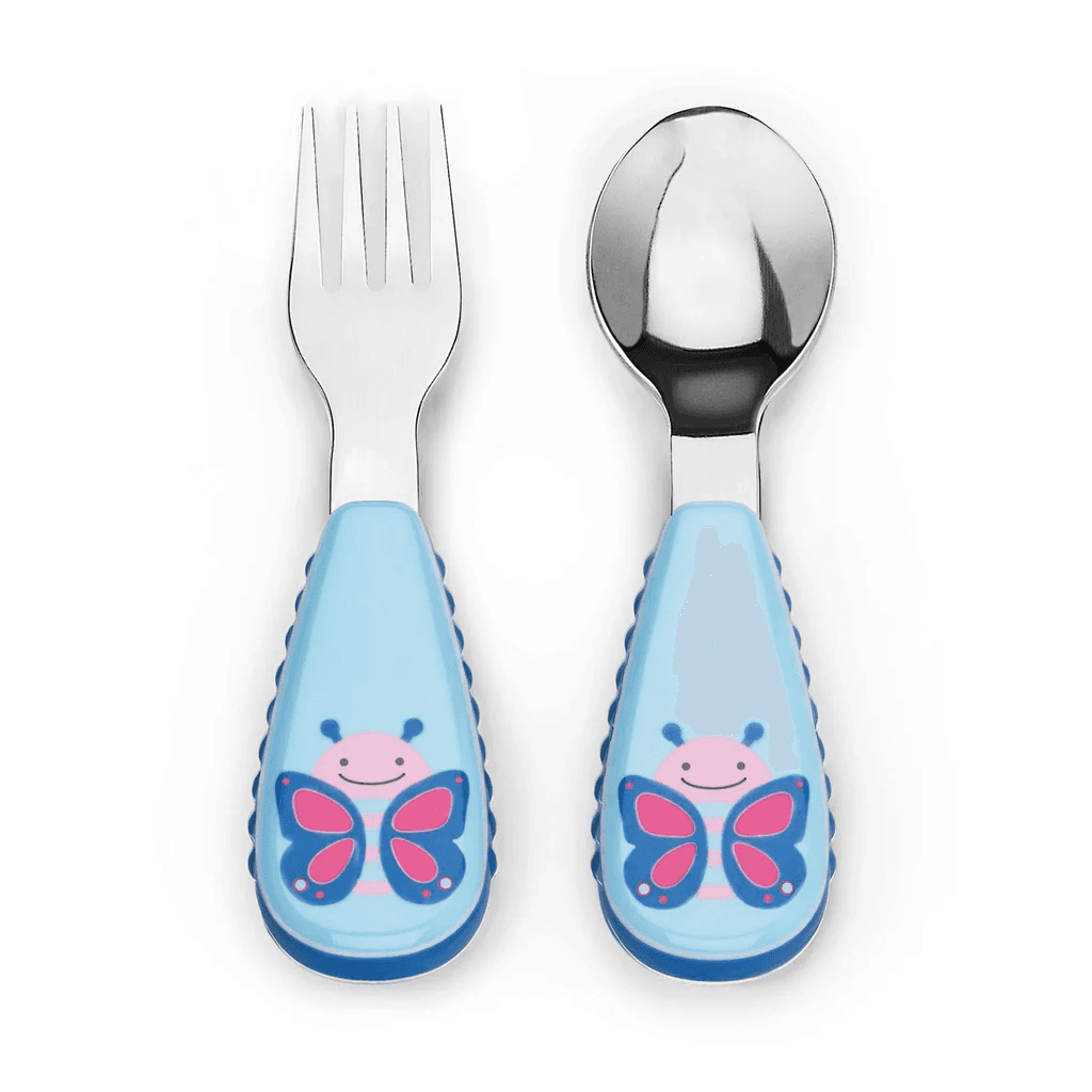 Skip Hop Zootensils Fork & Spoon (Butterfly)