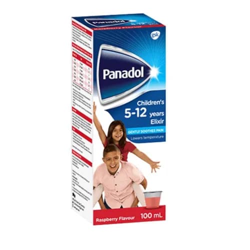 Panadol 5-12 Years Elixir 100Ml