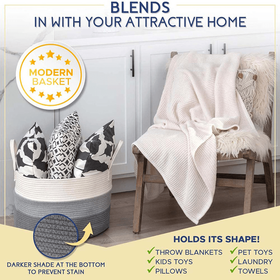 Little Story - Multi-Purpose/Laundry Caddy Basket Xxl (Grey)