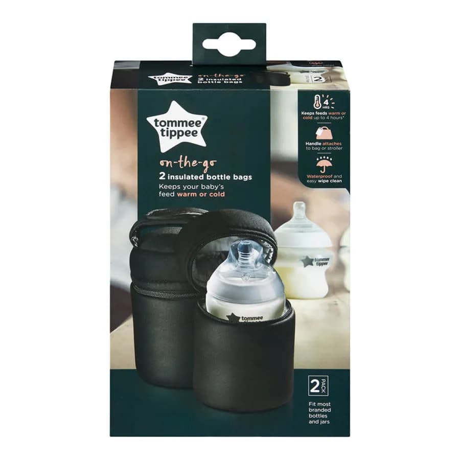 Tommee Tippee Closer To Nature Insulated Bottle Carriers X 2