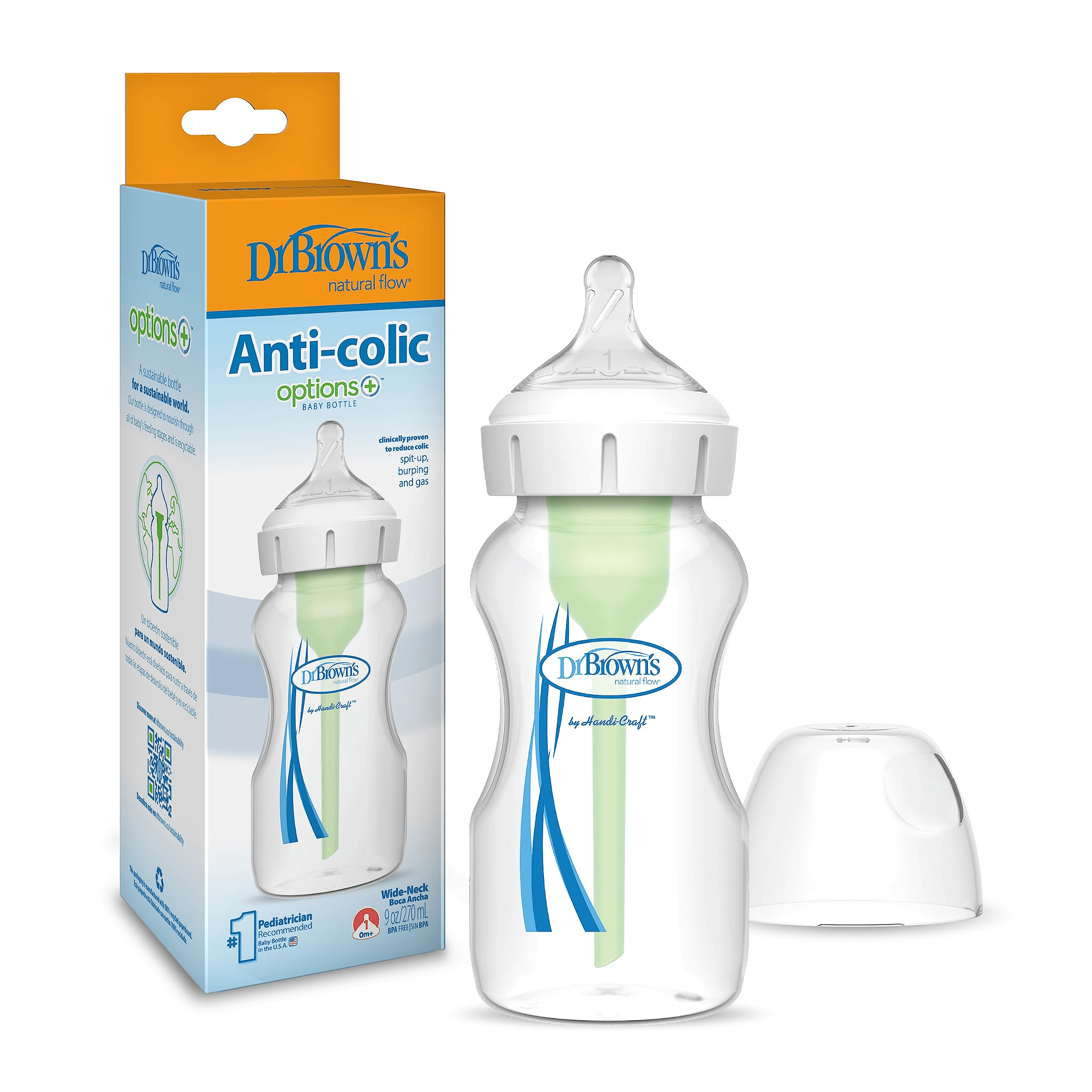 9 Oz/270 Ml Pp W-N Options+ Bottle, 1-Pack