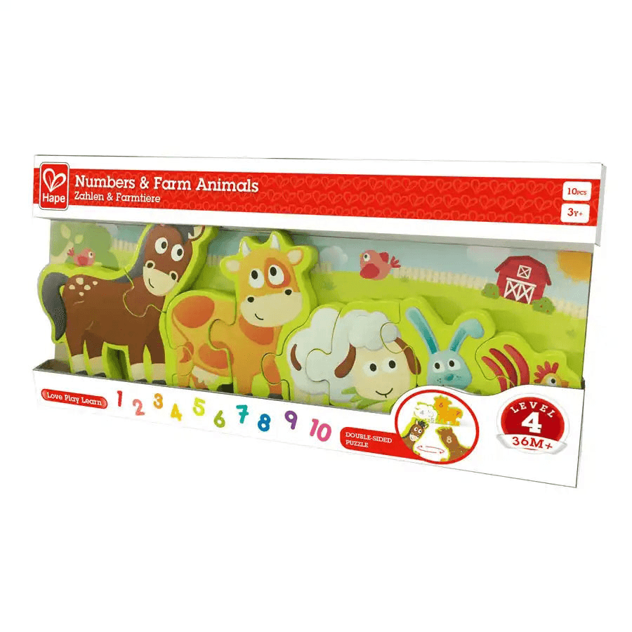 Hape - Numbers & Farm Animals