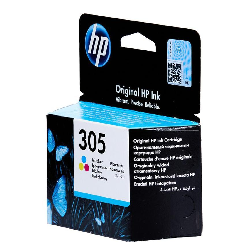 Hp 305 Tri-Color Original Ink Cartridge