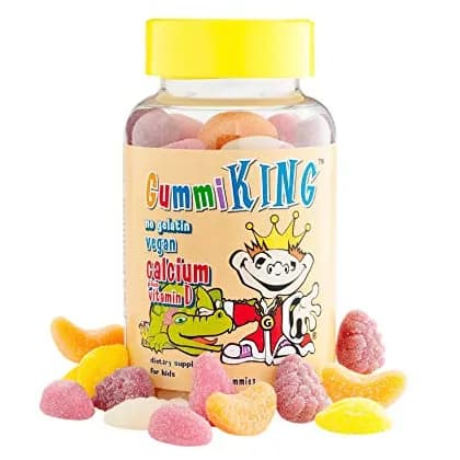 Gummi King Calcium + Vit- D Gummies 60'S