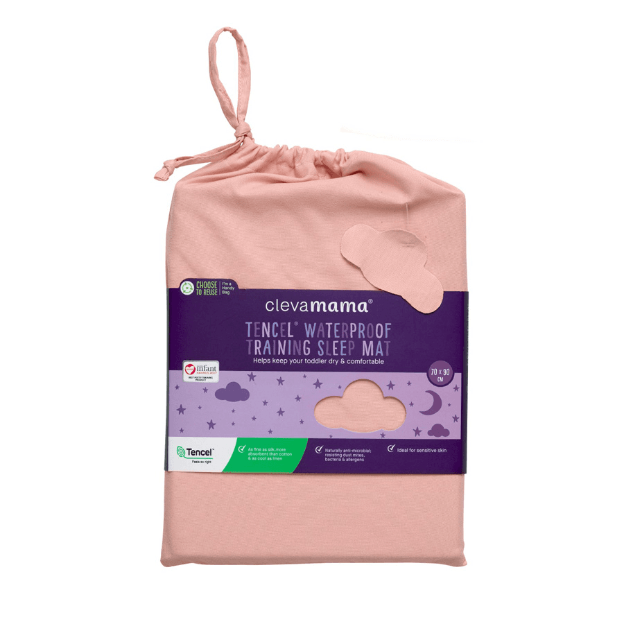 Tencel Toilet Training Sleep Mat - 70 X 90 Cm (Pink)