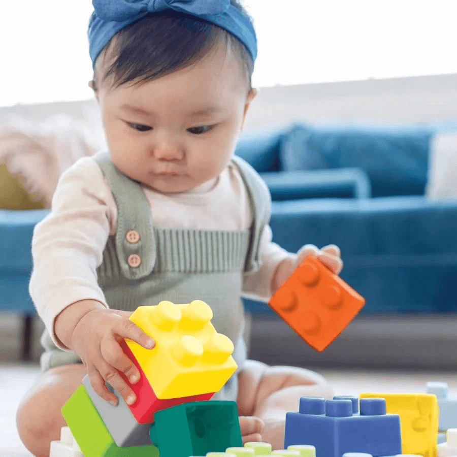 Infantino Super Soft 1St Building Blocks Activity Toy