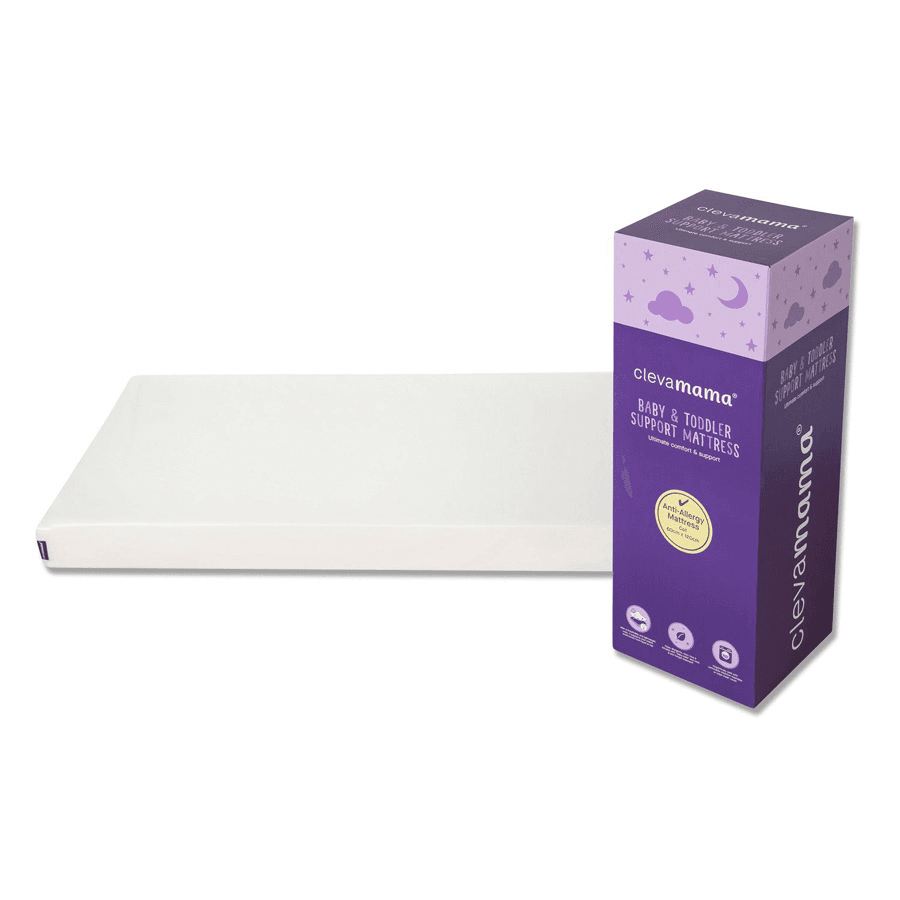 Clevamama Anti-Allergy Mattress 60 X 120 X 10 Cm - Cot Size