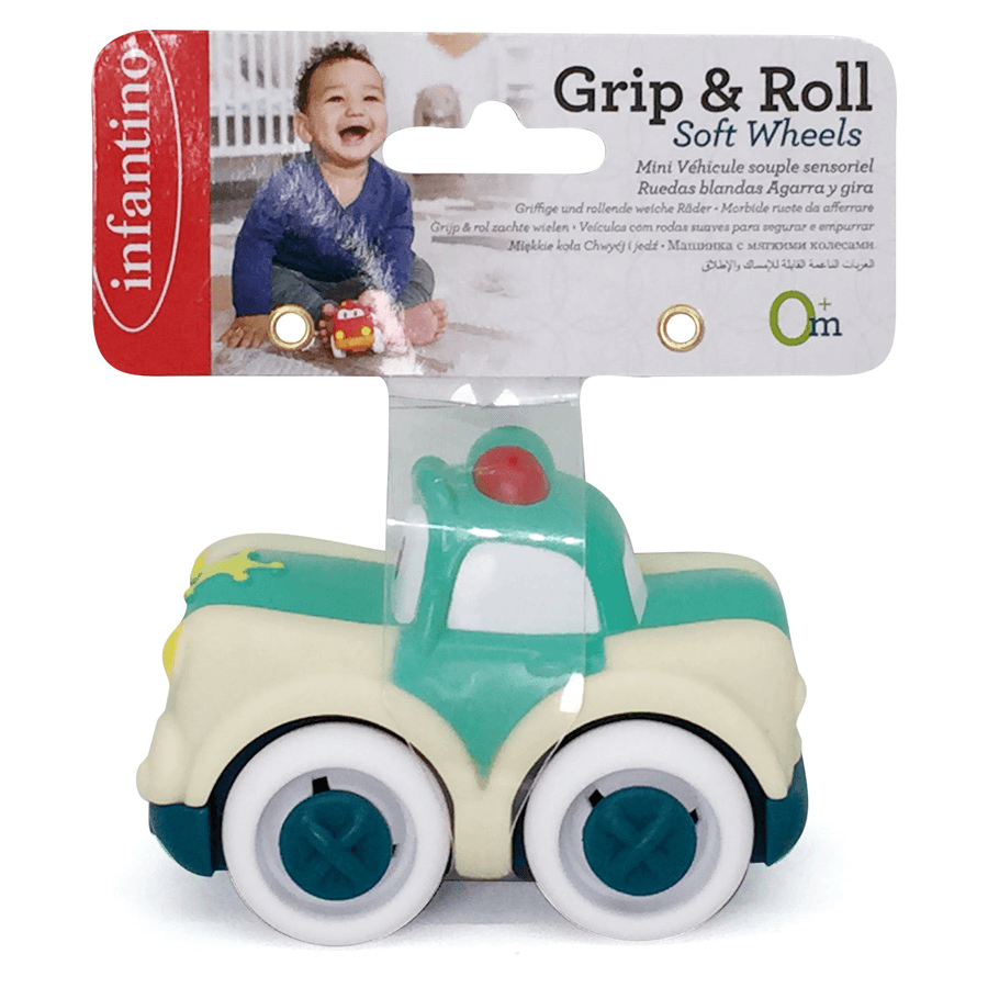 Infantino - Grip & Roll Soft Wheels (Header With Elastic Band)