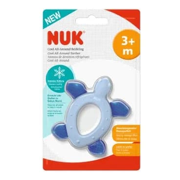 Nuk Cool Teether Turtle 1/Blc - 10256451