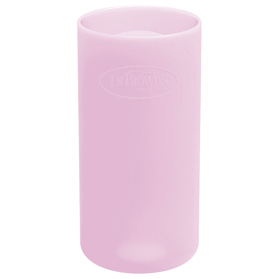8 Oz/250 Ml Narrow Glass Bottle Sleeve (Pink)