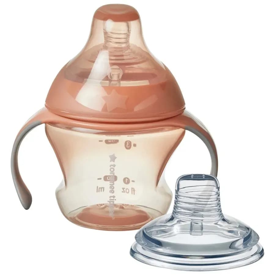 Tommee Tippee Closer To Nature Bottle To Cup Transition (Orange)