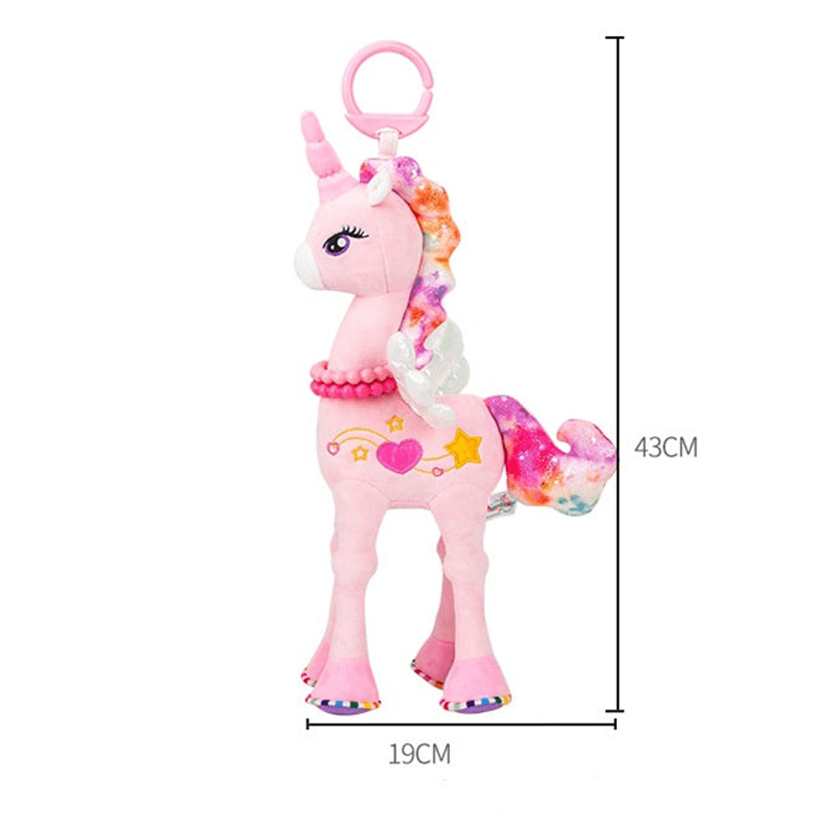 Pink Standing Flying Horse