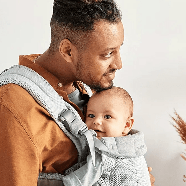 Babybjorn Baby Carrier Harmony - 3D Mesh (Silver)