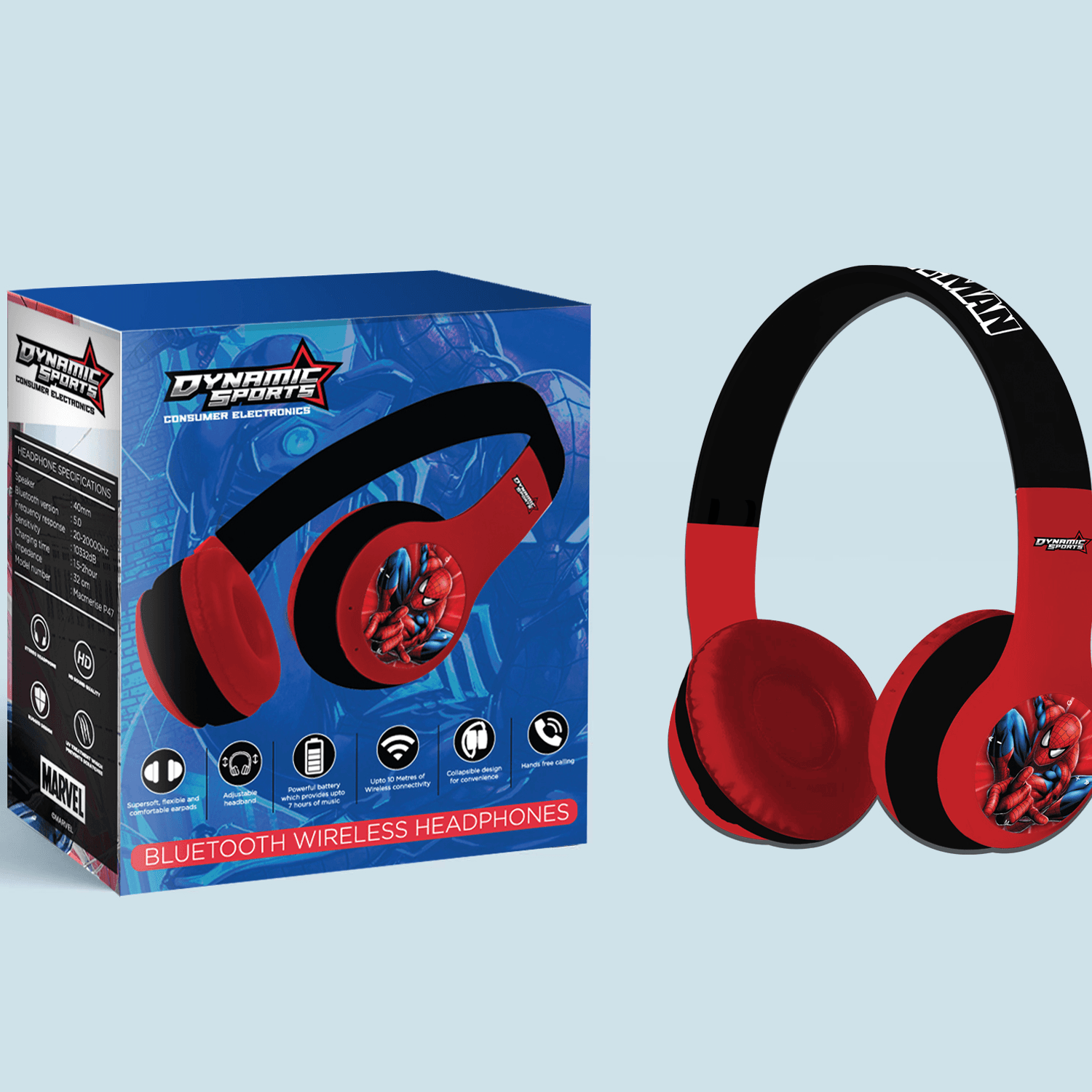 Disney Spiderman Headphones-black