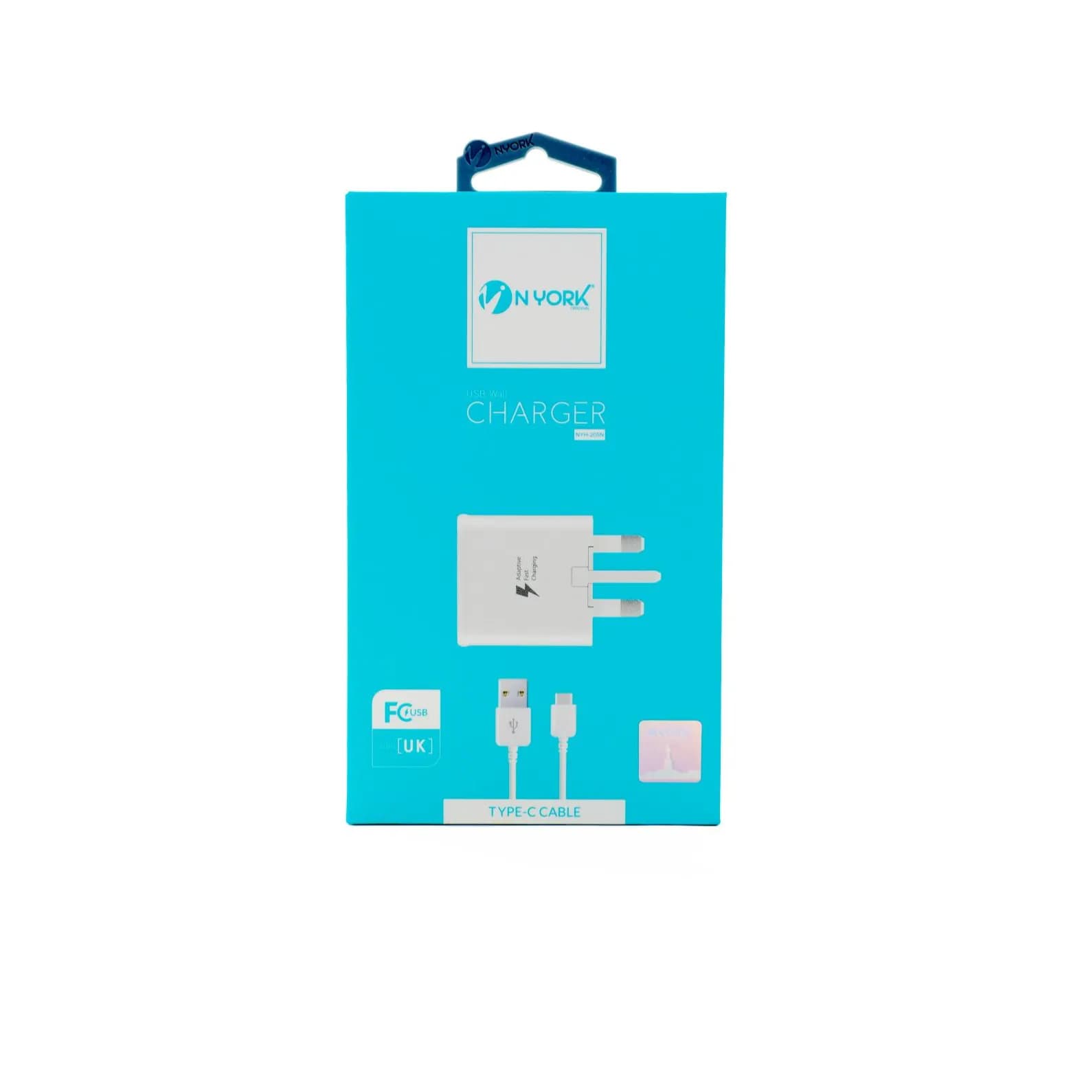 Nyork Fast Usb Wall Charger Type-C Cable Nyh-205N