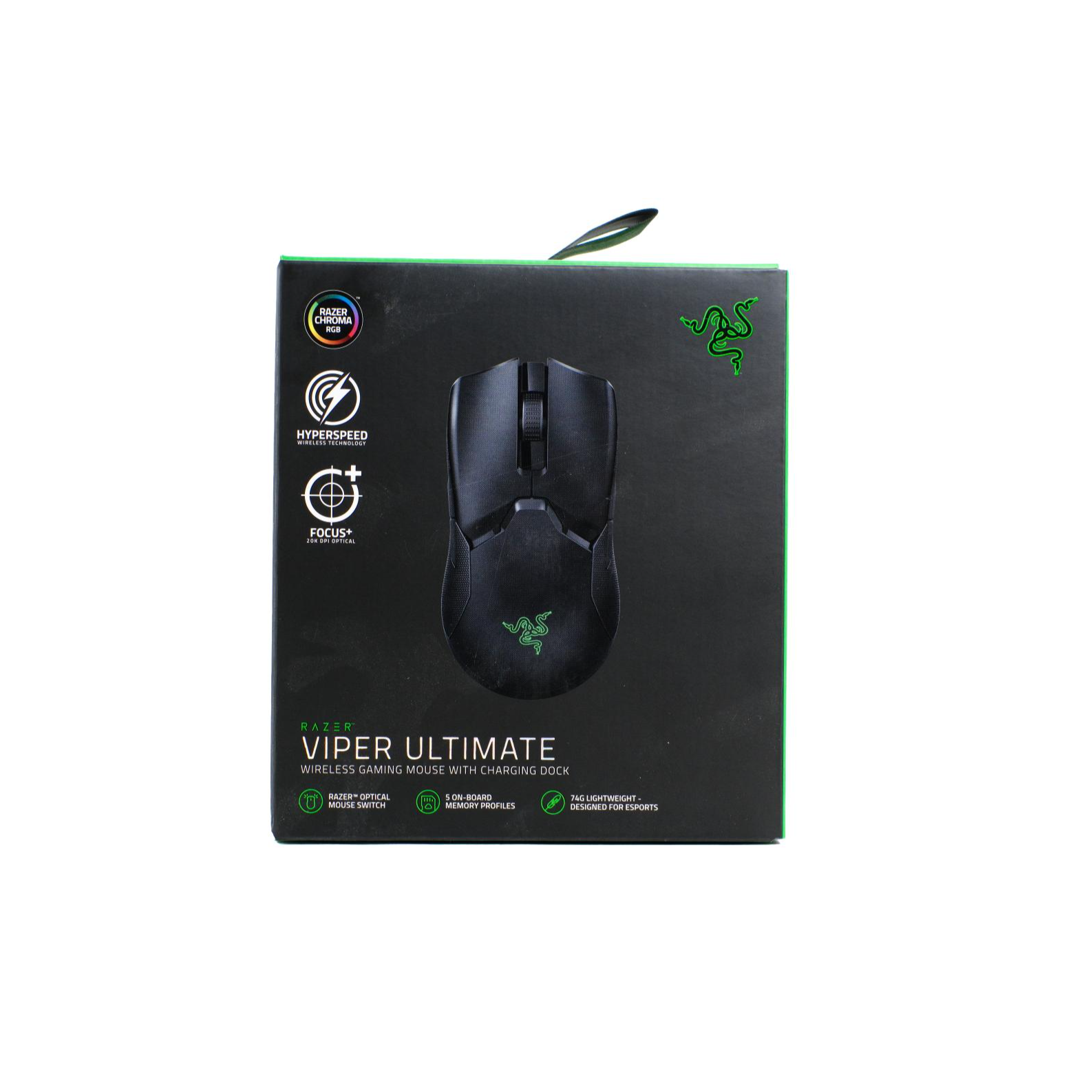 Razer Viper Ultimate Wireless Gaming Mouse With Cahrging Dock 632202H12332112