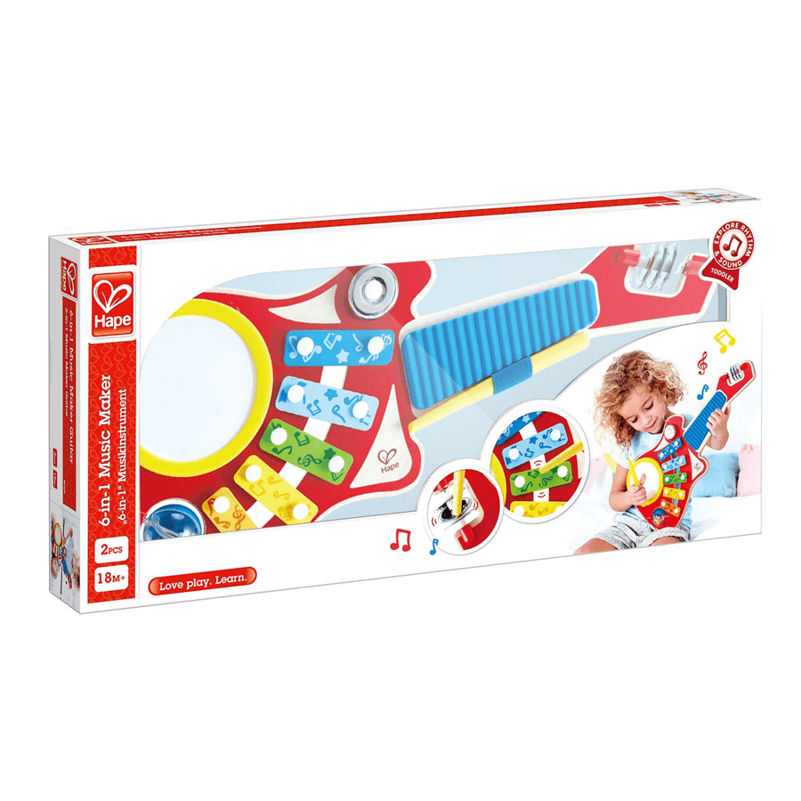 Hape - 6-In-1 Music Maker