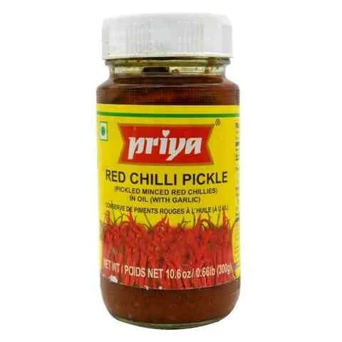 Priya Red Chillies Pickle In Oil 300G