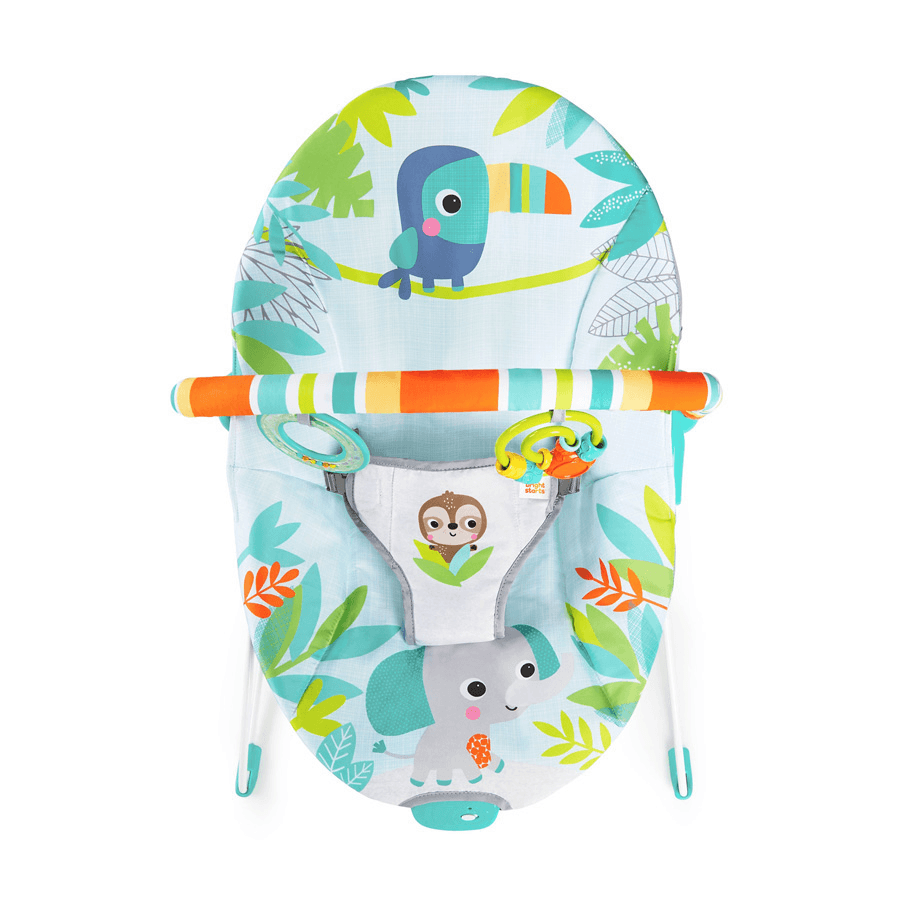 Bright Starts - Rainforest Vibes Vibrating Bouncer