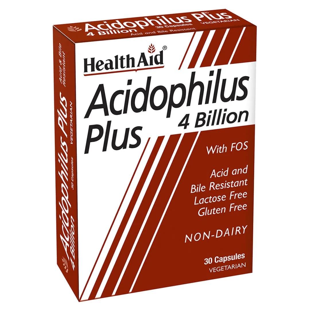 H-Aid Acidophilus +4 Billion V Caps 60'S