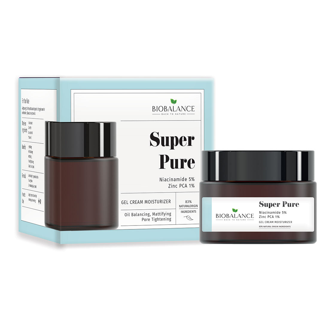 Biobalance Super Pure Gel Cream Moisturizer - 50Ml