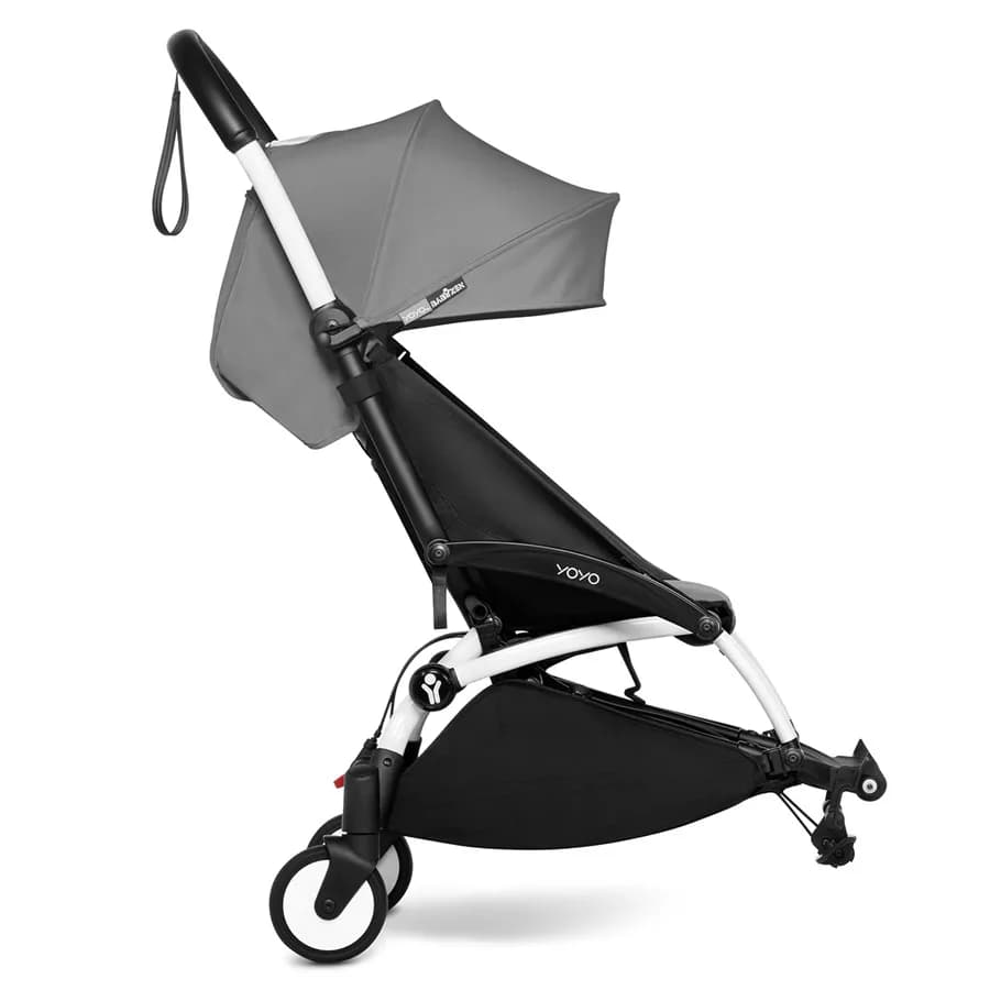 Babyzen Yoyo Connect Stroller - White Frame With Color Pack 6+ (Grey)