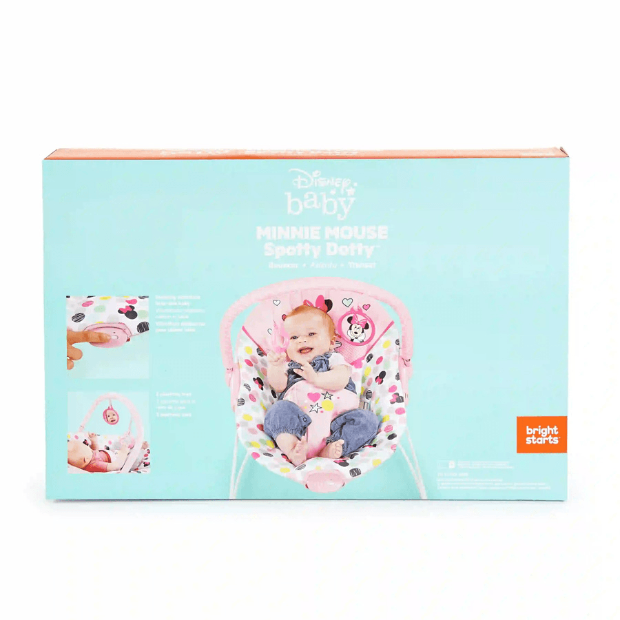 Minnie Mouse Spotty Dotty Vibrating Bouncer