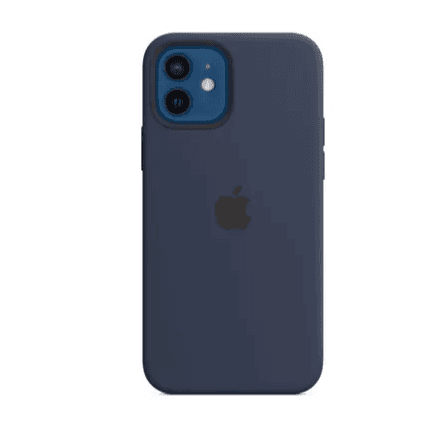 Back Cover Silicon Iphone 12/12Pro Blue Color